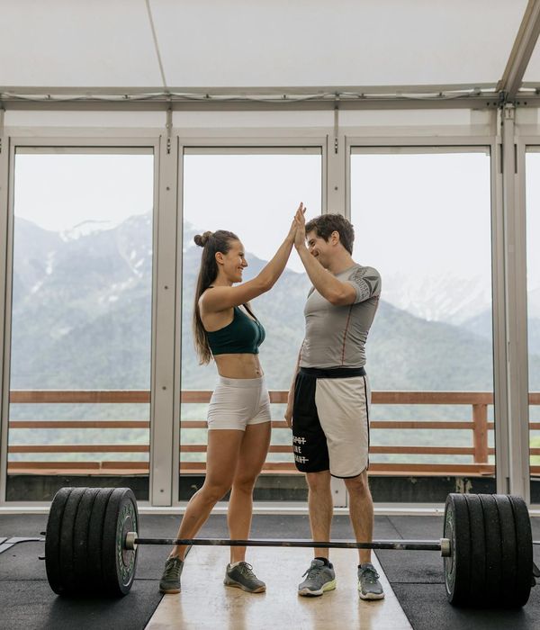 Woman feeling energetic after a light cardio workout.